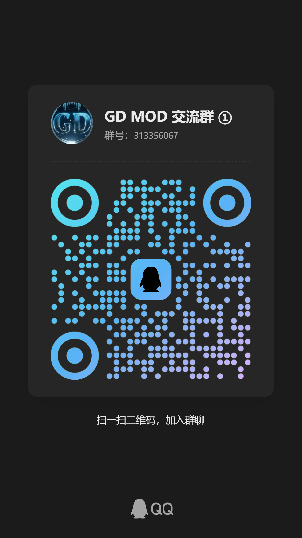 QQ交流群二 二维码